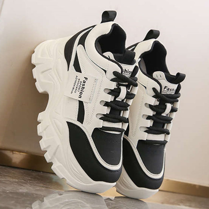 Women'S Fashion Spring 2025 - Nowe modne sneakersy na platformie z