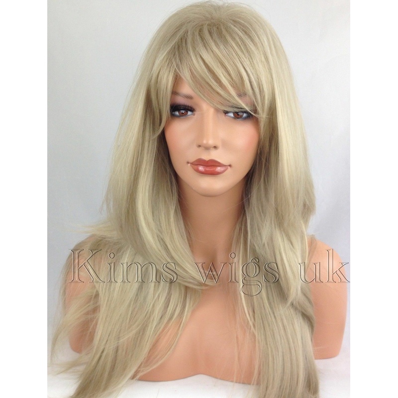Women Fashion Uk - Peruka damska długa blond, odporna na