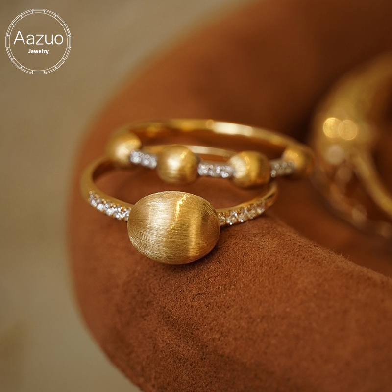 Aazuo Fashion Vintage Biżuteri – Women'S Fashion Rings Gold recenzja i cena