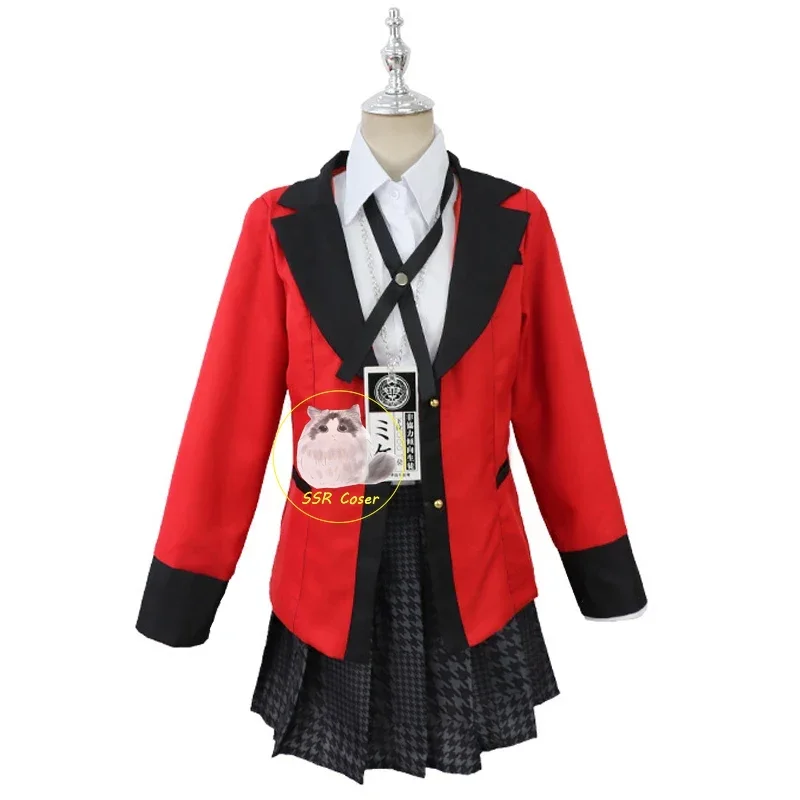 Anime Jabami Yumeko przebranie – Pleated Skirt Women recenzja i cena