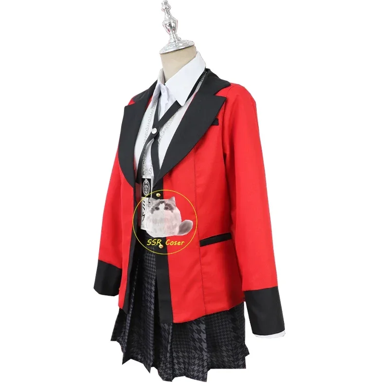 Anime Jabami Yumeko przebranie – Pleated Skirt Women recenzja i cena