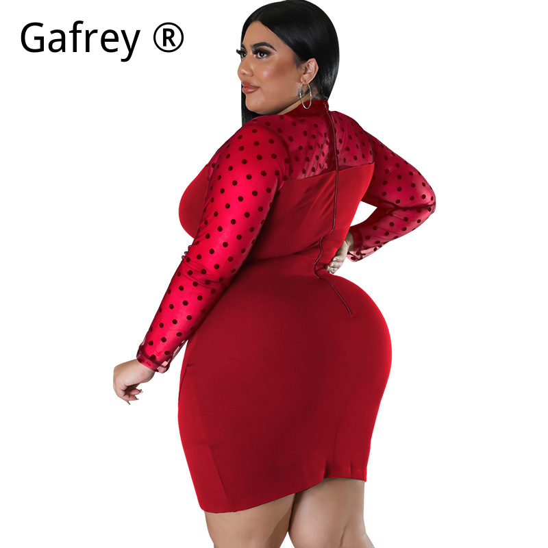 Sukienka midi z siateczki, z w – Xxl Women Fashion recenzja i cena