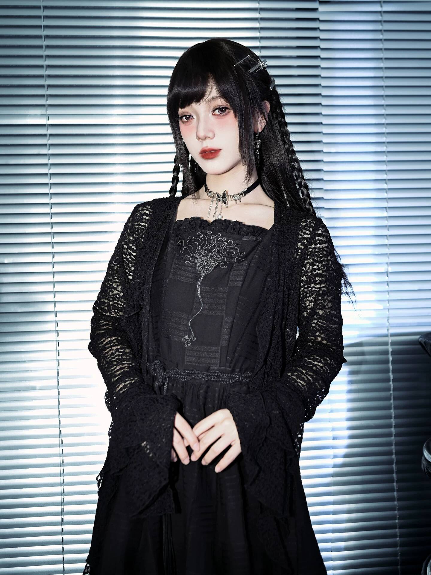 Nowa Sukienka z Haftem Krinoid – Knitted Vest Women recenzja i cena