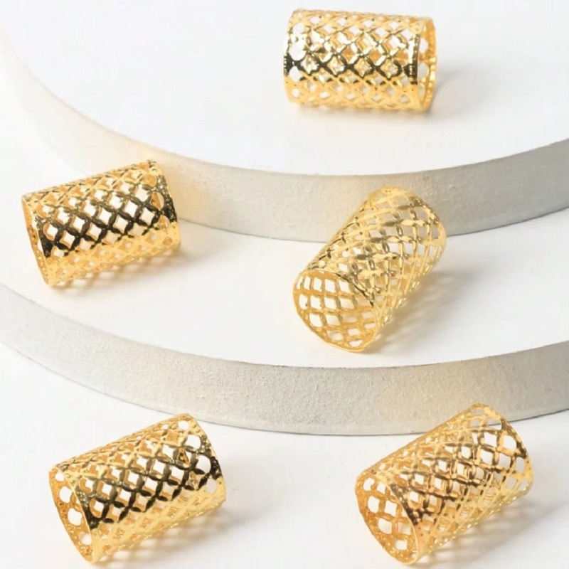 5 szt. Złote metalowe ozdoby d – Women'S Fashion Rings Gold recenzja i cena