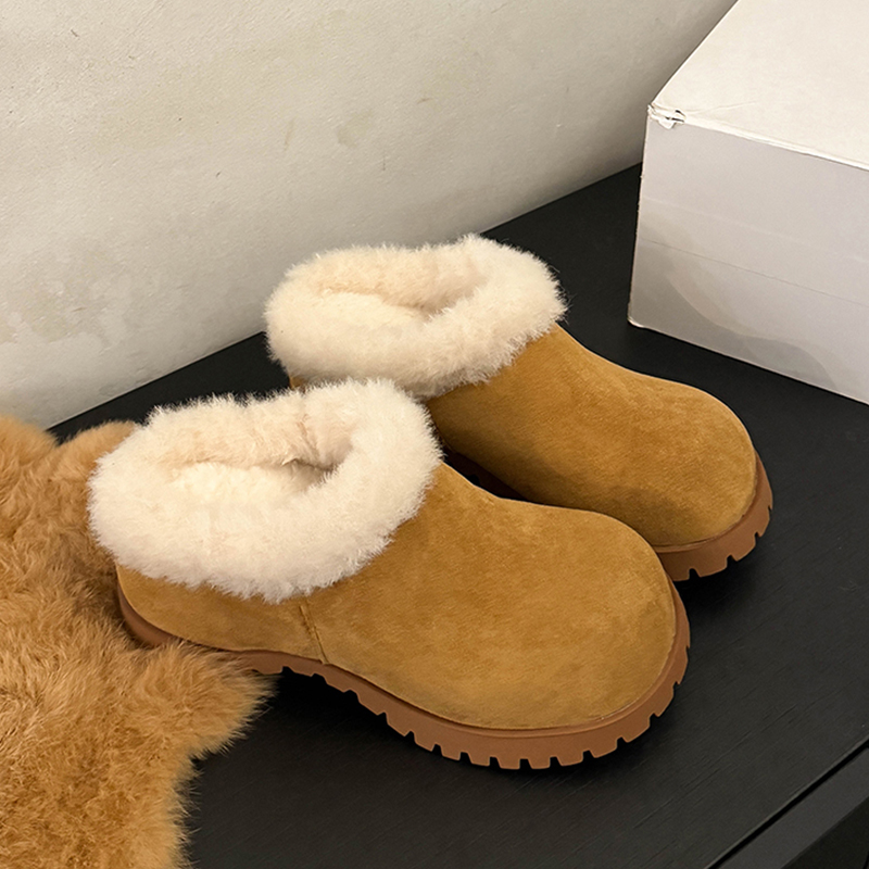 Damskie puszyste mulesy, płask – Women'S Fashion Winter 2025 recenzja i cena