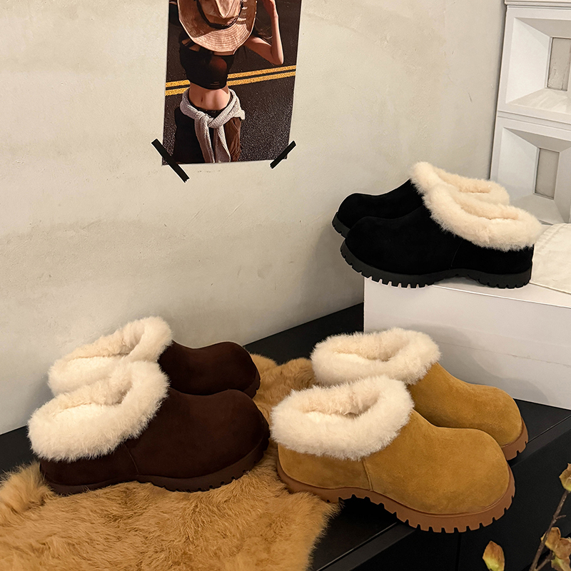 Damskie puszyste mulesy, płask – Women'S Fashion Winter 2025 recenzja i cena