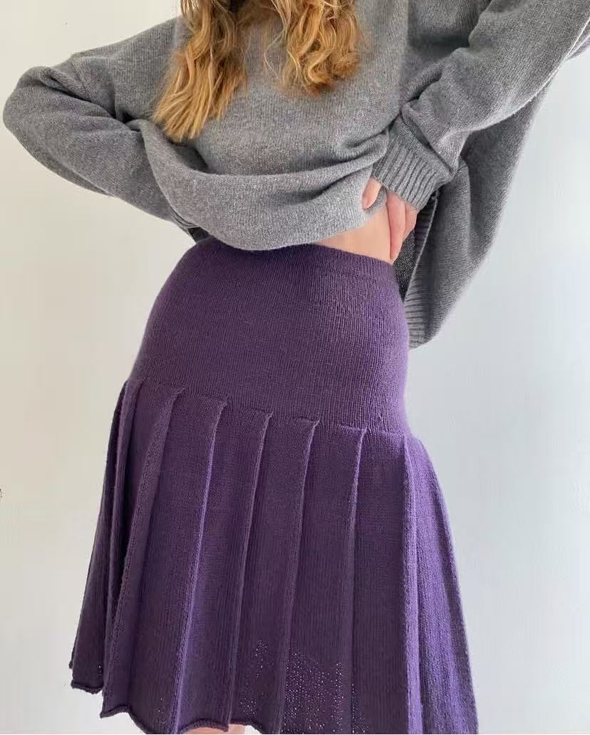 Spódnica damska z wysokim stan – Pleated Skirt Women recenzja i cena