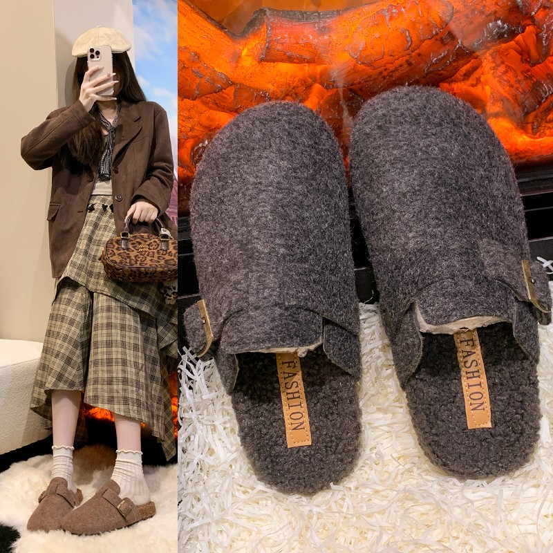 Damskie kapcie zimowe typu mul – Women'S Fashion Winter 2025 recenzja i cena